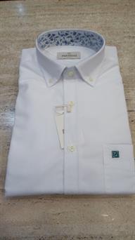 Camisa con bolsillos manga larga